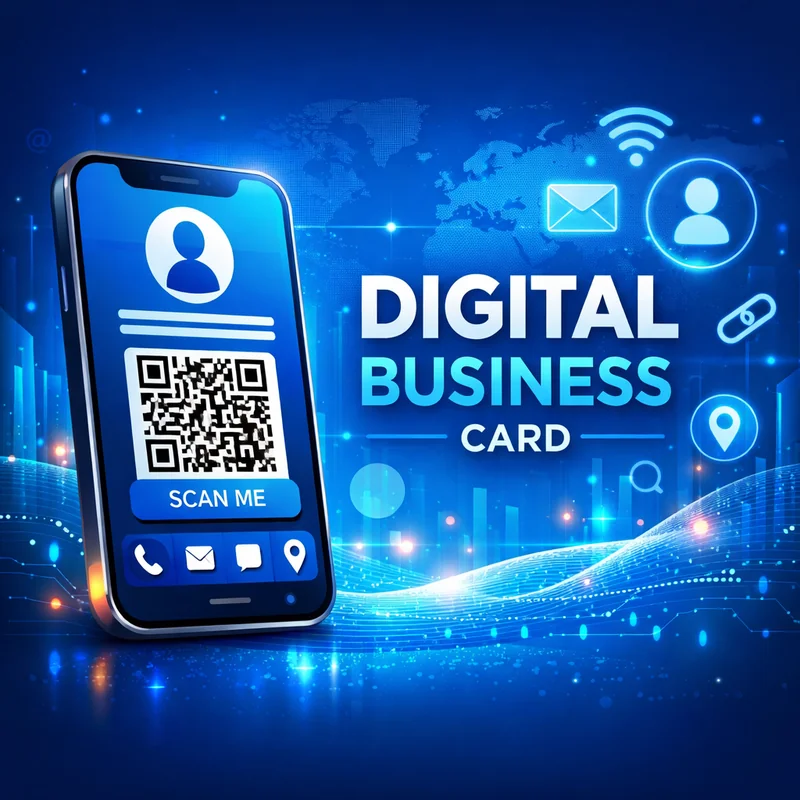 کارت ویزیت دیجیتال عادی